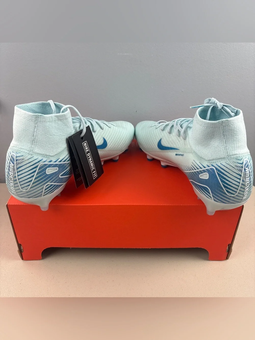 Nike Mercurial Superfly 10 Elite AG Pro Blue Glacier Soccer Cleat Men’s Sz 11